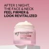 No7 Restore & Renew Multi Action Face & Neck Night Cream - Collagen Peptide Anti-Aging Face Cream - Hydrating Hyaluronic Acid Night Cream - Shea Butter + Vitamin E Skin Firming Night Cream (50ml)