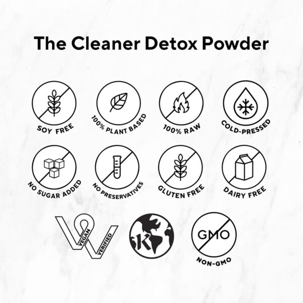 Raw Generation Instant Smoothie Detox Gut Cleanse | Healthy Weight Management | 100% Raw Natural Juice - No Added Sugar | Convenient On-the-Go | 3-Day Juice Cleanse | 18 Superfood Drink Powder Packets