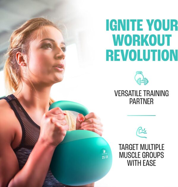 Soft Kettlebells, Serenilite Kettlebell Sets, Kettle Bell Sets for Women & Men, Safe Strength Training Kettlebells, Kettlebell Weights for Home Workouts & More.