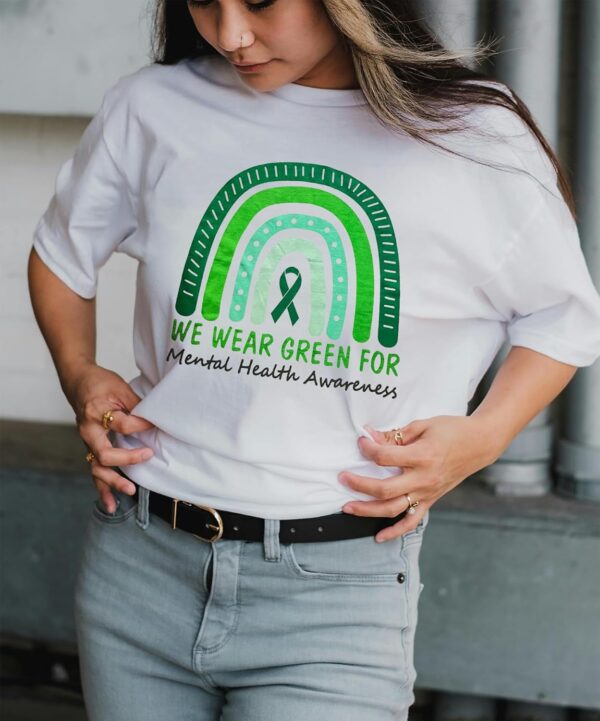 Women's Mental Health Awareness Shirt Mental Health Matters Graphic Short Sleeve Tee Tops