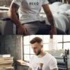 ReedCA Bat - Mens Bodybuilding T-Shirt - Gym Training Top Fashion Workout Shirts Hipster Shirt Fitness