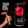 RIOT Clean Energy Drink, Cherry Watermelon, Organic, No Sugar Added, Made with Real Fruit, 100mg L-Theanine, 16 fl oz