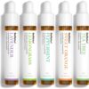 Essential Oils Set (Eucalyptus, Lavender, Lemongrass, Peppermint, Tea Tree, Orange) for Diffuser, Topical Skin, Body, Natural Home Fragrance Gift for Women & Men