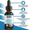Lymphatic Drainage Supplements Drops - Organic Lymphatic Support Liquid Drops Cleanse with Echinacea for Lymph System Support Supplement, Lymph Node Detox Cleanse System Drainage - 1oz Vegan Non-GMO