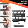 Grip Strength Trainer Kit (5 Pack) with Hand Grip Strengthener Electronic Counting, Forearm Strengthener, Finger Exerciser, Stress Relief Ball, and Forearm Workout Ring for Hand Therapy Forearm Strength Training