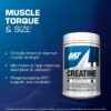 GAT SPORT Creatine Monohydrate Powder, Strength, Brain Health, Anti-oxidant, Endurance, for Men & Women, Unflavored (60 Servings)