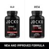 Jocko Fuel Test Booster for Men - Natural Endurance, Stamina, & Strength Booster - Muscle Builder for Men & Nitric Oxide Support with Ginger Root, Shilijat, & Tongkat Ali, 120ct (30 Servings)