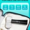 Water Dental Flosser Teeth Pick: Portable Cordless Water Dental Piks 300ML Rechargeable Picks Pik IPX7 Waterproof Oral Irrigator Travel Flossers Teeth Cleaning Gum Care Deep Flossing for Home Shower