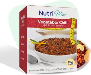 Nutriwise - Vegetable Chili High Protein Diet Entree (7 /Box)