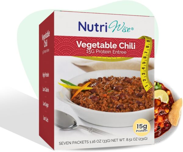Nutriwise - Vegetable Chili High Protein Diet Entree (7 /Box)