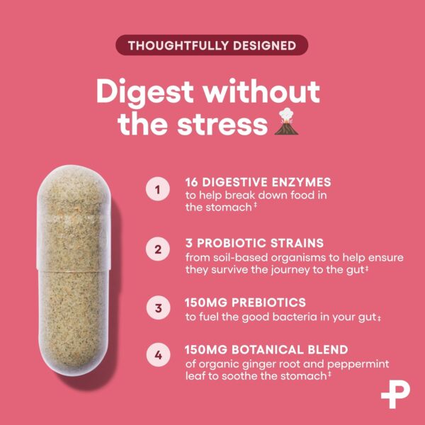 Physician's CHOICE - Beat Bloat + Support Weight Management Bundle: Digestive Enzymes + Thin-30 Probiotic