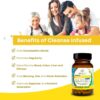 Life Infused Cleanse Infused Plus - Premium Natural Colon Cleanser with Oxygenated Magnesium, Herbs, and Enzymes, Helps Relieve Constipation Gently, Detoxifies Blood, Colon, Liver & Kidneys (90 Caps)