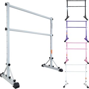 Adjustable Ballet Barre,Portable Dance bar,Fitness Equipment for Dance & Balance Excercise,Super Sturdy for Balance Workout,Weight Limit 250 LBS