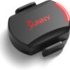 Sunny Health & Fitness 2-in-1 Advanced Cadence/RPM + Speed Sensor, Cadence Sensor Bluetooth ANT+ for Indoor/Outdoor Bikes, Magnet-Less Design for Outdoor Cycles, Exercise Bikes, and More - CB110S