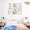 Retro Boho Mental Health Posters,Study Matters Wall Art,School Counselor Supplies,Counseling Office Must Haves,Inspirational Positive Poster Home,Office,Classroom Decoration(No frame,8X10 Inch)