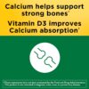 Nature Made Calcium 600 mg with Vitamin D3, Dietary Supplement for Bone Support, 220 Tablets (pack of 1)