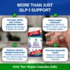 GLP1 Elevate™ - GLP-1 Booster Supplement | Curb Cravings & Support Metabolic Health | Increase Natural Production with Clinically Studied Ingredients | 30 Servings