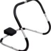 Ab Trainer Abdominal Machine Exercise Crunch Roller Workout Exerciser, Black