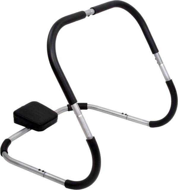 Ab Trainer Abdominal Machine Exercise Crunch Roller Workout Exerciser, Black