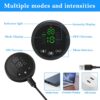 ABS Stimulator, Ab Machine, Abdominal Toning Belt Home Office Fitness Workout Equipment for Abdomen Ab Stimulator for Men and Women Blue
