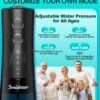 Water Dental Flosser Teeth Pick: Portable Cordless Water Dental Piks 300ML Rechargeable Picks Pik IPX7 Waterproof Oral Irrigator Travel Flossers Teeth Cleaning Gum Care Deep Flossing for Home Shower