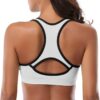 MIRITY Women Racerback Sports Bras - High Impact Workout Gym Activewear Bra