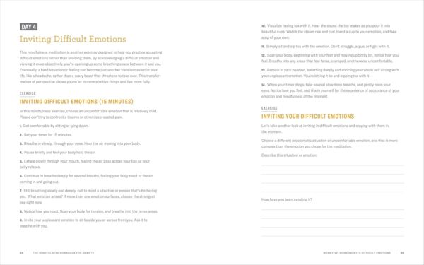 The Mindfulness Workbook for Anxiety: The 8-Week Solution to Help You Manage Anxiety, Worry & Stress