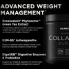 ELMNT Super Collagen Powder for Women Weight Loss + Beauty w. Probiotics, Hyaluronic Acid, ACV, KSM-66, Biotin - Premium Multi Collagen Peptides Protein Supplement Colageno for Women (Unflavored)