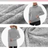 71acmywbVCL._AC_SL1250_.jpg Soneven Women's Running Fleece Sweatshirts Cowl Neck Thermal Pullover Long Sleeve Shirt with Pocket and Neck Gaiter Face Mask