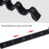Exercise Strap, Yoga Stretch Assist Strap with 8 Numbered Loops, Band for Yoga Pilates Dance and Gymnastics Workout, Kids Dancing Assistance(Grey)