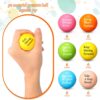 Aoriher 36 Pcs Motivational Stress Balls Colorful Stress Balls Bulk Quotes Inspirational Funny Foam Toys Hand Exercise Gifts for Office Small Toys for Motivating Supply(Multicolor)