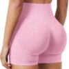 VOYJOY Women Workout Impact Shorts 3.6"/ 4.5"/ 6" Scrunch Butt Lifting Gym Seamless Booty Biker Shorts