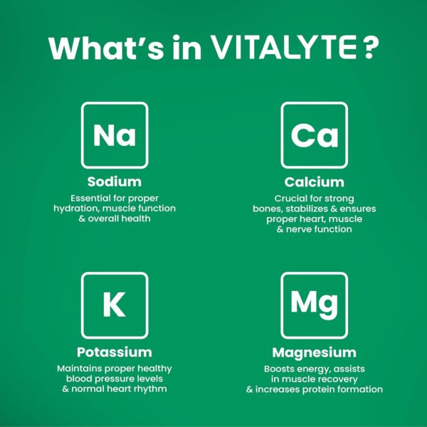 Vitalyte Electrolytes Packets Isotonic Sports Drink | Electrolytes Powder Packets Sports Nutrition Electrolyte Replacement Drinks Dehydration Relief Packets