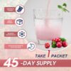 NATURE TARGET Probiotics-for-Women Prebiotics-and-Probiotics-Powder, 100-Billion-CFUs 45-Day-Supply, Women's-Probiotic with D-Mannose and Cranberry for Urinary Tract/Gut/Digestive Health