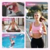 Adjustable Ankle Weights,Wrist Weights for Women & Men,Set of 2 (1Lb Each),Perfect for Walking,Running,Yoga,Pilates,Gym,Strength Training. Weighted wristbands are designed for home gym workouts