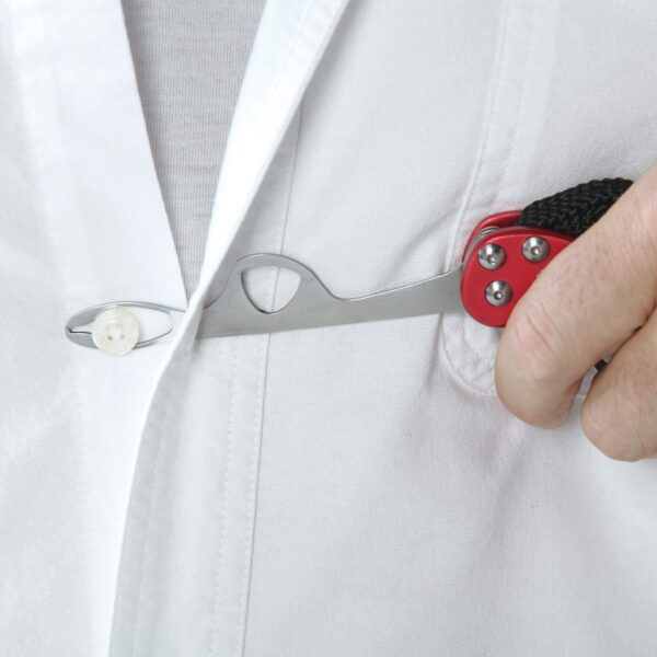 Vivi Zipper Pull and Button Hook Pocket Dresser and Dressing Aid for Assistance with Button Hooks, Zipper Pulls and Shoelaces