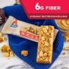 Atkins Peanut Butter Granola Protein Meal Bar, High Fiber, 16g Protein, 1g Sugar, 4g Net Carb, Meal Replacement, Keto Friendly, 12 Count