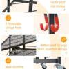 PLKOW Weight Rack for Dumbbells, Home Gym Storage for Dumbbells Yoga Mat Kettlebells, Yoga Mat Storage Rack for Garage, Home Gym