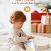Dreamegg White Noise Machine, Sound Therapy with Night Light & White Noise, Sleep Aid for Anxiety Stress Relief, Meditation Relaxing Gifts for Kids Adults