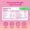 Keto Acv Gummies for Advanced Weight Loss, Apple Cider Vinegar Supplement with B12 - Gluten-Free, Vegan, Boost Metabolism and Energy, Support Digestive Health