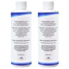 Ultrasonic Retainer Cleaner Solution Concentrate - Ultrasonic Denture Cleaner for Ultrasonic Machines - Cleans Mouthguards, Invisalign, and Nightguards - Odor, Stain and Discoloration Remover (16 oz)