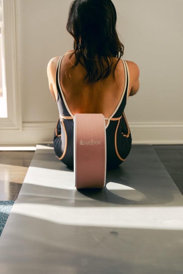 Yoga Circle Wheel, Back Cracker, Yoga Wheel for Back Pain & Stretching, Wheel Foam Roller, Back Wheel Roller, Yoga Tools