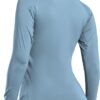 TELALEO 4 Pack Women's Compression Shirt Long Sleeve Performance Workout Baselayer Athletic Top Sports Gear
