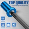 5LB Mini Barbell Bar Beginner Women Kid Bar Total Body Workout Weighted Bar, Resistance Band Bar, for Strength Training, for Youth Children New Weightlifting
