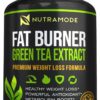 Premium Green Tea Extract Fat Burner Supplement with EGCG-Natural Appetite Suppressant-Healthy Weight Loss Diet Pills That Work Fast for Women and Men-Detox Metabolism Booster to Burn Belly Fat Fast