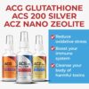 Results RNA – Ultimate Body Detox Extra Strength System – ACS 200 Silver/ACZ Nano Zeolite/ACG Glutathione are Clinically (2 oz - 30 Day)