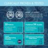 Teeth & Gums Dental Probiotic, Naturally Supports Oral Health and Immunity, Oral Probiotics Supplement 8 Billion CFU, Grape Flavor 30 Lozenges 1-PK