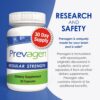 Prevagen Regular Strength 10mg, 30 Capsules |1 Pack| with Apoaequorin & Vitamin D with Attractive and Stackable Prevagen Storage Box