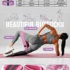 1/3 Yoga Mat Thick, Yoga Set for Beginners Include High Density Yoga Mat with Multi-loops Yoga Strap, Yoga Blocks, Booty Resistance Band Set, Door Anchor, Carring Bag & Strap