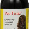 Pfizer Animal Pet-Tinic Vitamin-Mineral Supplement for Dogs and Cats, 4-Ounce